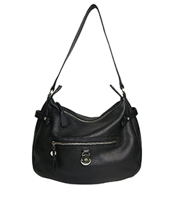 Shoulder Bag, Leather, Black, MIC/Y65, DB, 2*
